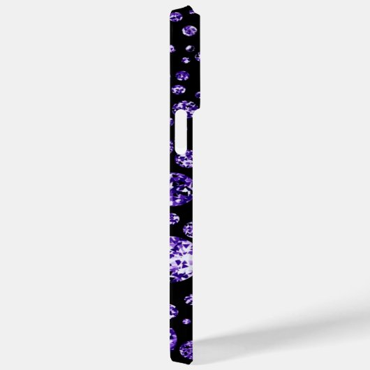 LILA IRIDESCENT-DIAMOND SIEHT AUS Case-Mate iPhone HÜLLE (Rückseite / Rechts)