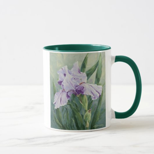 Lila Iris 0440 Tasse (Rechts)