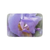 lila Iris Badematte (Vorderseite)