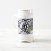 Lila Iris Bierglas (Vorderseite Links)