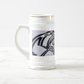 Lila Iris Bierglas (Links)