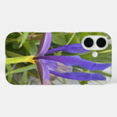 Lila Iris Blume Außenbereich Garten Natur Foto Case-Mate iPhone Hülle (Rückseite (Horizontal))