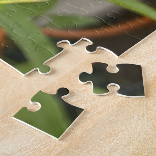 Lila Iris Blume Außenbereich Garten Natur Foto Puzzle (Seite)