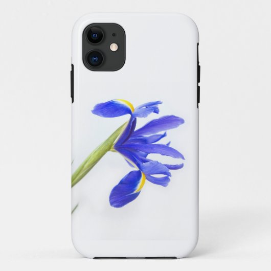 Lila Iris-Blume Case-Mate iPhone Hülle (Rückseite)