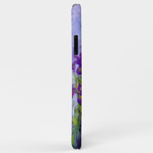Lila Iris Blume Claude Monet Case-Mate iPhone Hülle (Hinten/Rechts)