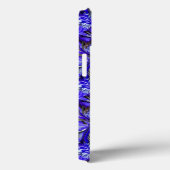 Lila Iris-Blume / geslandet / gekocht / Case-Mate iPhone Hülle (Rückseite / Rechts)