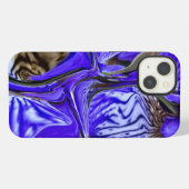 Lila Iris-Blume iPhone Hülle (Rückseite (Horizontal))
