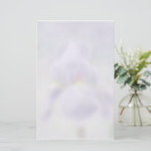 Lila Iris Briefpapier (Stehend Vorderseite)