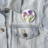 Lila Iris Button (Beispiel)