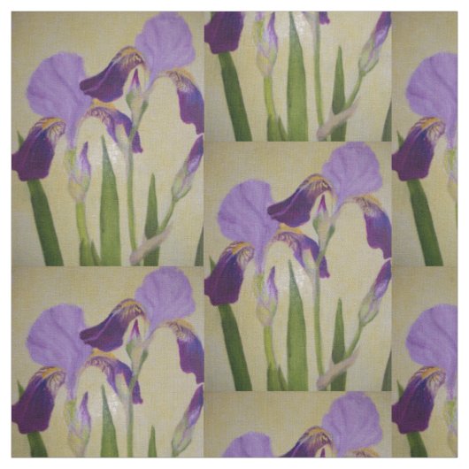 Lila Iris durch bbillips Stoff (Muster)