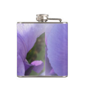 lila Iris Flachmann (Rückseite)