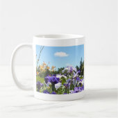 Lila Iris Garden Kaffeetasse (Links)