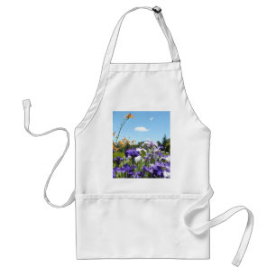 Lila Iris Garden Schürze
