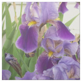 Lila Iris Gemustert Fabric Stoff (Muster)