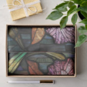 Lila Iris-Hartglas Seidenpapier (Geschenk)