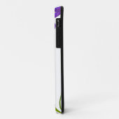 Lila Iris - Iris-Blume kundengebundene Schablone Case-Mate iPhone Hülle (Hinten/Links)