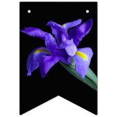 Lila Iris-Jagdfahnen Wimpelkette (Erste Fahne)