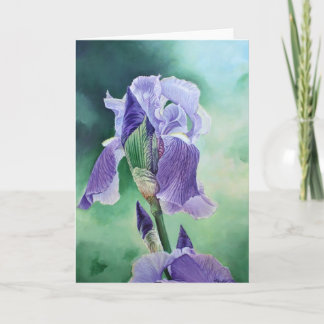 "Lila Iris " Karte