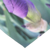 lila Iris-Knoten Kurzer Tischläufer (Ecke)