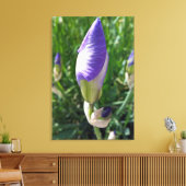 lila Iris-Knoten Leinwanddruck (Insitu (Wohnzimmer))