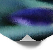 lila Iris-Knoten Poster (Ecke)