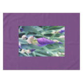 lila Iris-Knoten Tischdecke (Vorderseite (Horizontal))