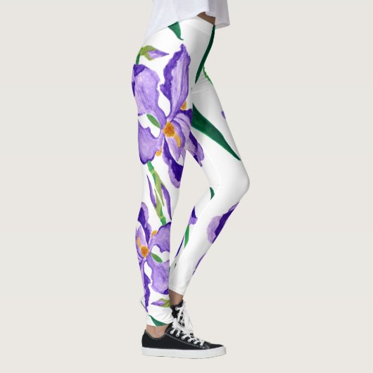 Lila Iris-Leggings Leggings (Rechts)