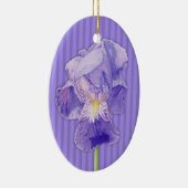 Lila Iris-lila Ornament (Rechts)