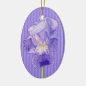 Lila Iris-lila Ornament (Links)