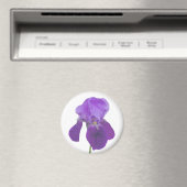Lila Iris Magnet (In Situ (Geschirrspüler))