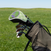 Lila Iris-Malerei - Original Blume Kunst Golf Headcover (In SItu)