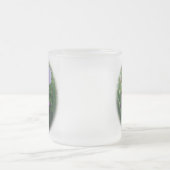 Lila Iris-mattierte Tasse (Mittel)