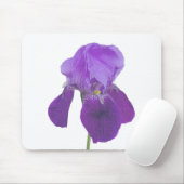 Lila Iris Mouse Pad Mousepad (Mit Mouse)