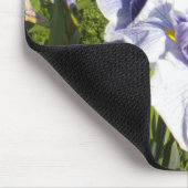 Lila Iris Mousepad (Ecke)