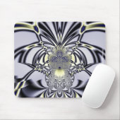 Lila Iris Mousepad (Mit Mouse)