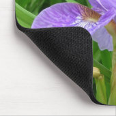 Lila Iris Mousepad (Ecke)