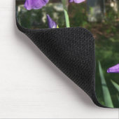 Lila Iris Mousepad (Ecke)