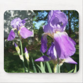 Lila Iris Mousepad (Vorne)
