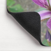 Lila Iris Mousepad (Ecke)