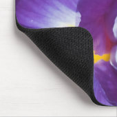lila Iris nah Mousepad (Ecke)