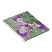 Lila Iris Notepad Notizblock (angewinkelt)
