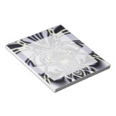 Lila Iris Notizblock (angewinkelt)