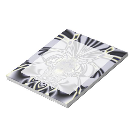 Lila Iris Notizblock (Rotiert)