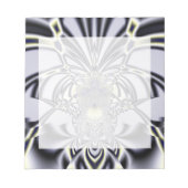 Lila Iris Notizblock (Vorderseite)