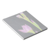 Lila Iris Notizblock (angewinkelt)