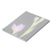 Lila Iris Notizblock (Rotiert)