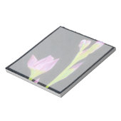 Lila Iris Notizblock (Rotiert)