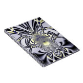 Lila Iris Notizblock (Rechte Seite)