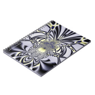 Lila Iris Notizblock