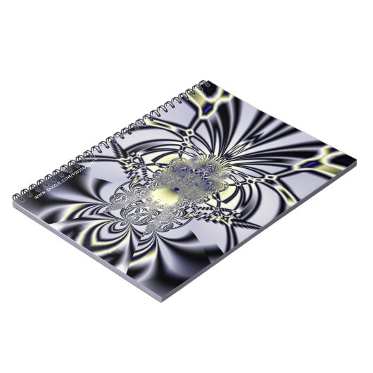 Lila Iris Notizblock (Linke Seite)